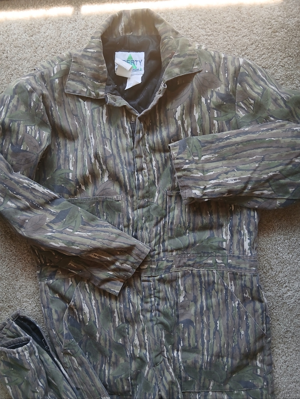 Vintage Liberty Mens Camo Coveralls